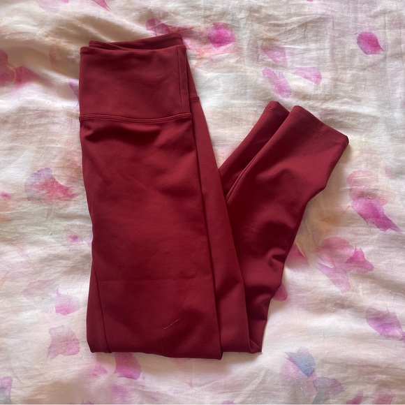 Bordeaux Luxe Leggings - Picture 1 of 2